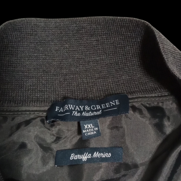 Fairway & Greene 1/4 Zip Men's Performance Golf Vest Sleeveless Size XXL - Picture 2 of 8